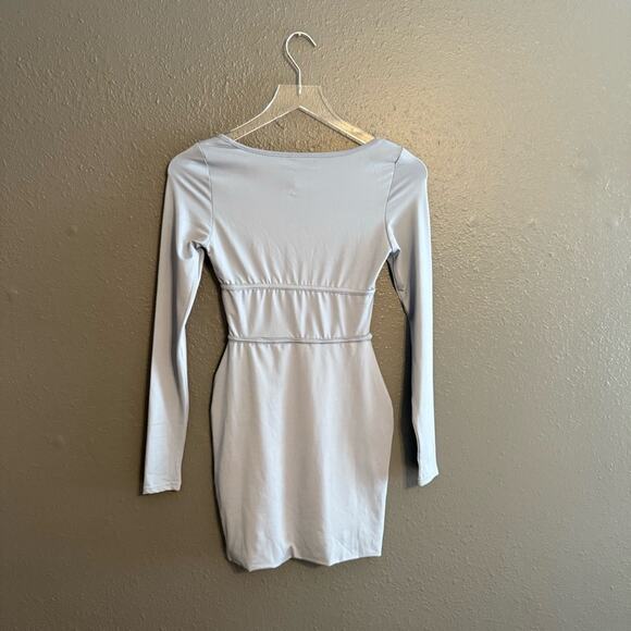 Princess Polly NWT Dee Long Sleeve Mini Dress Size 2 - Picture 4 of 8